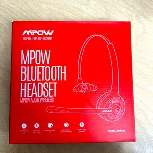 New in box MPOW bluetooth headset